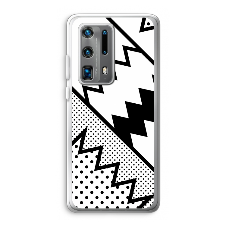 Pop Art #5: Huawei P40 Pro Plus Transparant Hoesje