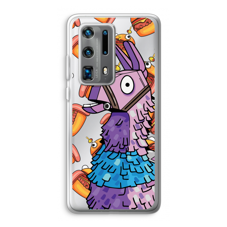 Loot Burger: Huawei P40 Pro Plus Transparant Hoesje