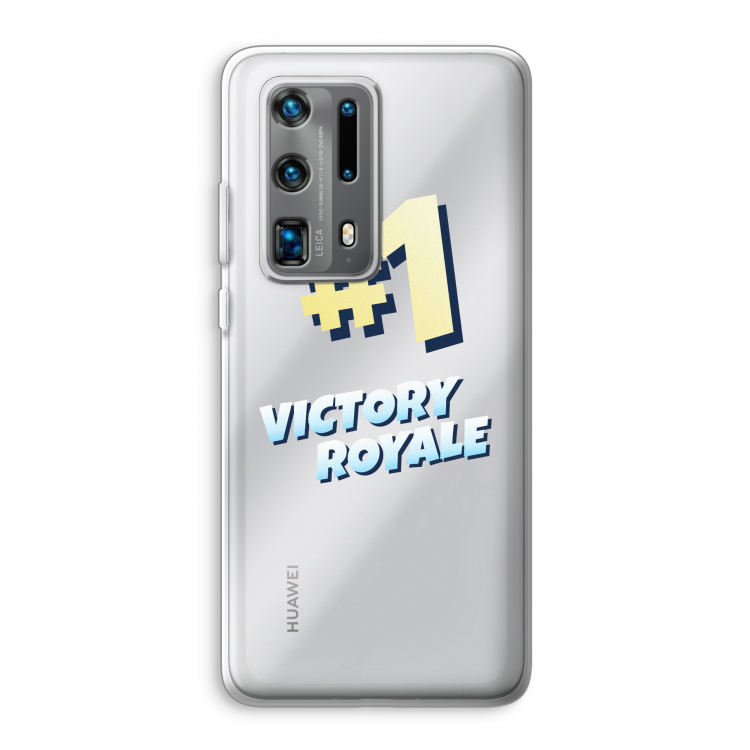 Victory Royale: Huawei P40 Pro Plus Transparant Hoesje