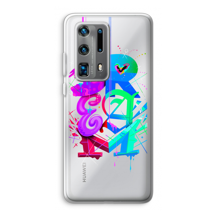 Dream: Huawei P40 Pro Plus Transparant Hoesje