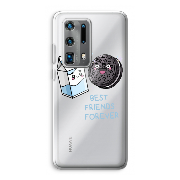 Best Friend Forever: Huawei P40 Pro Plus Transparant Hoesje