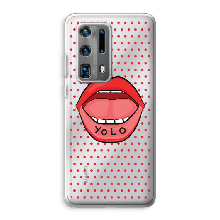 Yolo Denise: Huawei P40 Pro Plus Transparant Hoesje