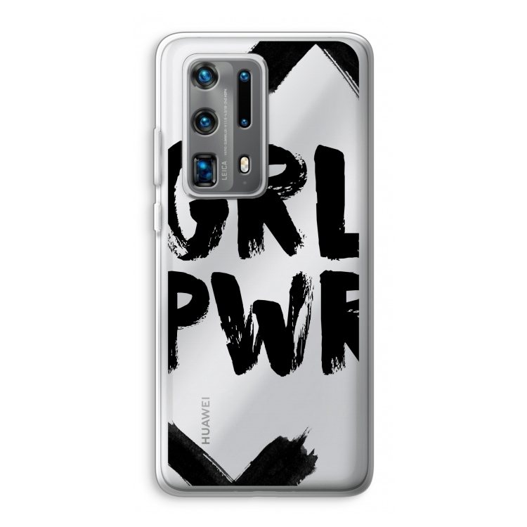 Girl Power #2: Huawei P40 Pro Plus Transparant Hoesje