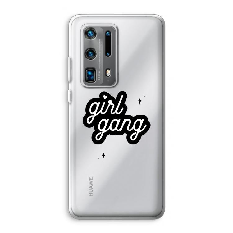 Girl Gang: Huawei P40 Pro Plus Transparant Hoesje