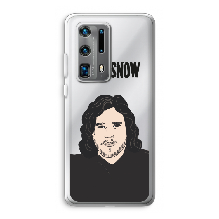 Let It Snow: Huawei P40 Pro Plus Transparant Hoesje
