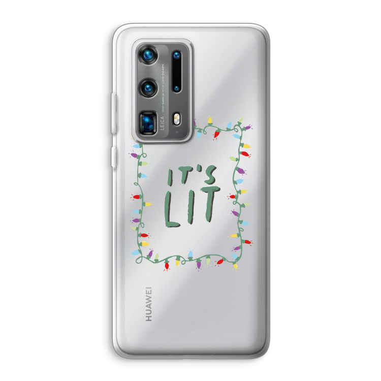 It's Lit: Huawei P40 Pro Plus Transparant Hoesje