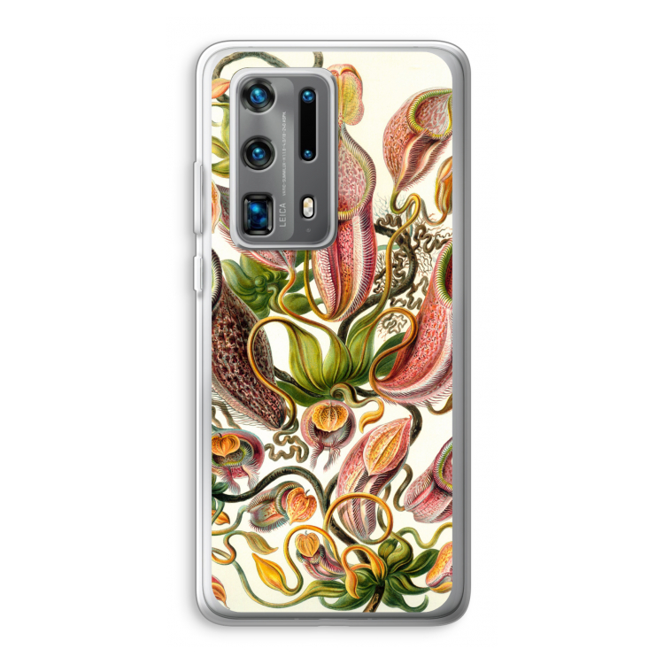 Haeckel Nepenthaceae: Huawei P40 Pro Plus Transparant Hoesje
