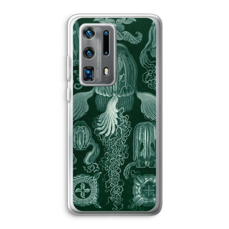 Haeckel Cubomedusae: Huawei P40 Pro Plus Transparant Hoesje
