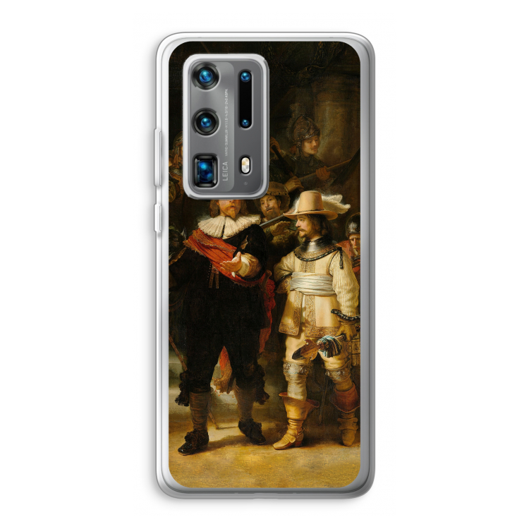 De Nachtwacht: Huawei P40 Pro Plus Transparant Hoesje