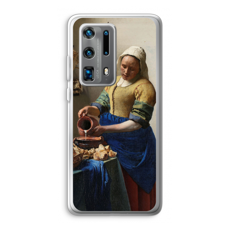 The Milkmaid: Huawei P40 Pro Plus Transparant Hoesje