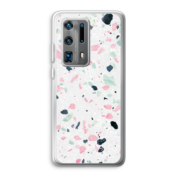 Terrazzo N°3: Huawei P40 Pro Plus Transparant Hoesje