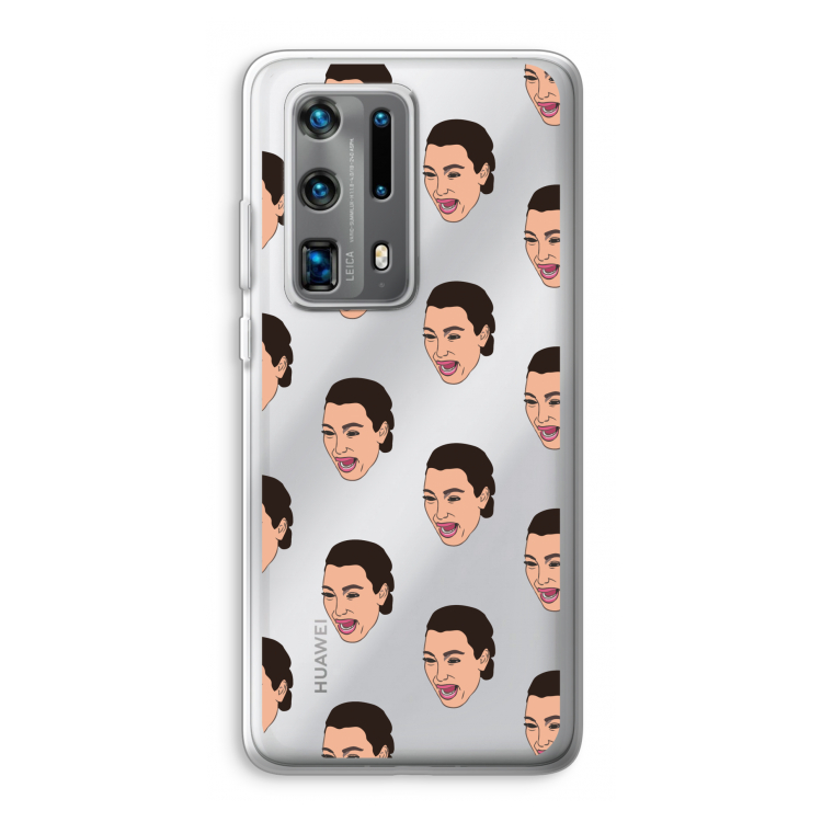 Ugly Cry Call: Huawei P40 Pro Plus Transparant Hoesje