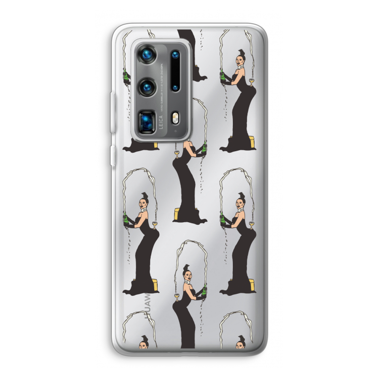 Pop Some Kim: Huawei P40 Pro Plus Transparant Hoesje
