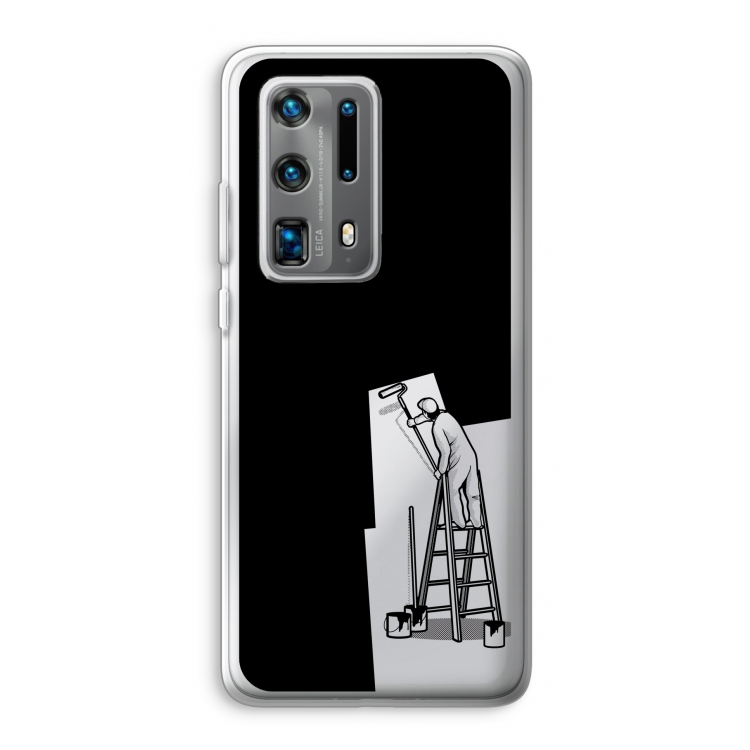 Musketon Painter: Huawei P40 Pro Plus Transparant Hoesje