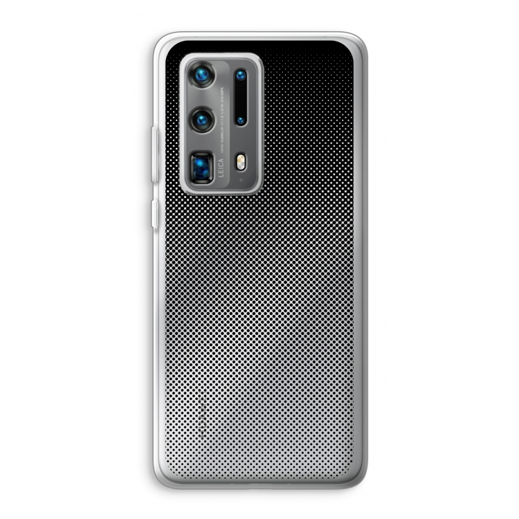 Musketon Halftone: Huawei P40 Pro Plus Transparant Hoesje