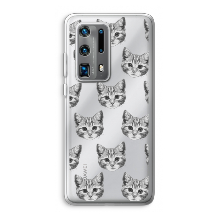 Kitten: Huawei P40 Pro Plus Transparant Hoesje