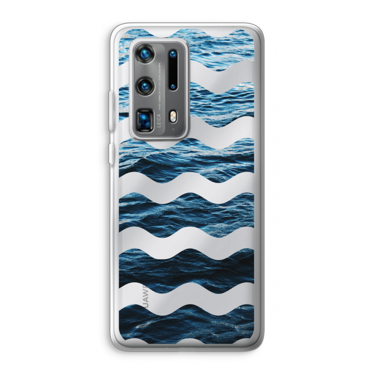 Oceaan: Huawei P40 Pro Plus Transparant Hoesje
