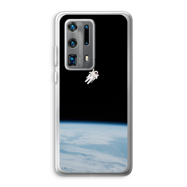 Alone in Space: Huawei P40 Pro Plus Transparant Hoesje