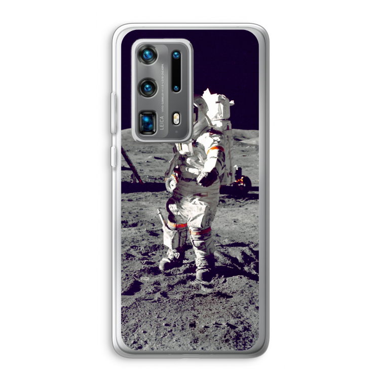 Spaceman: Huawei P40 Pro Plus Transparant Hoesje