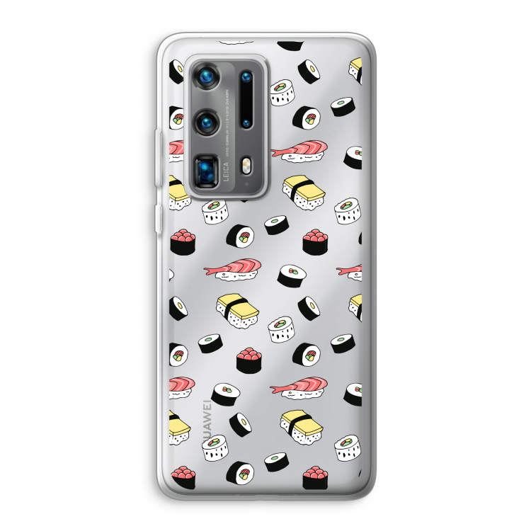 Sushi time: Huawei P40 Pro Plus Transparant Hoesje
