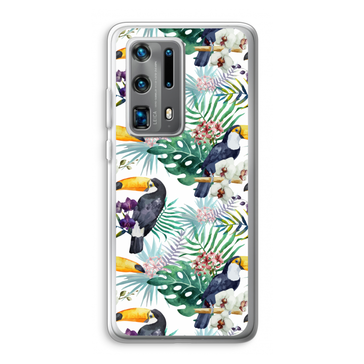 Tukans: Huawei P40 Pro Plus Transparant Hoesje