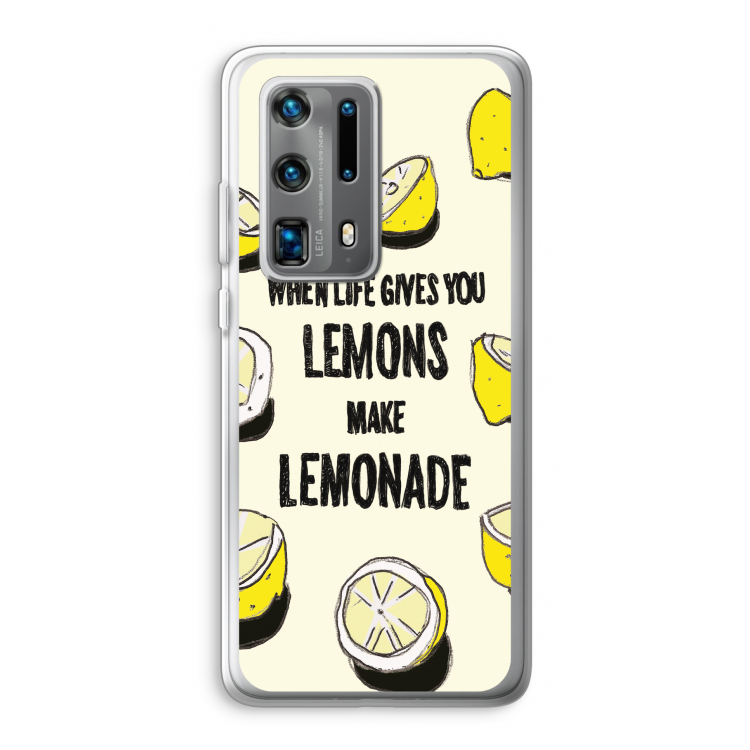Lemonade: Huawei P40 Pro Plus Transparant Hoesje