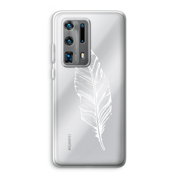 Pluim: Huawei P40 Pro Plus Transparant Hoesje