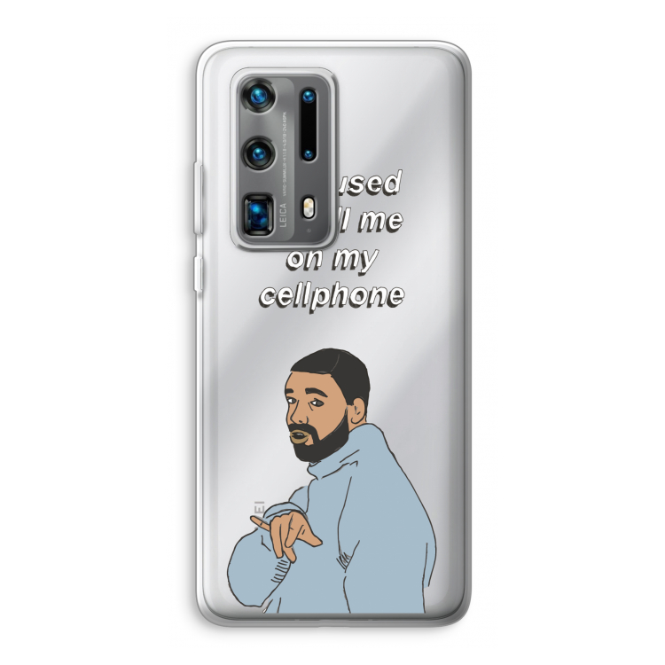 Hotline bling: Huawei P40 Pro Plus Transparant Hoesje
