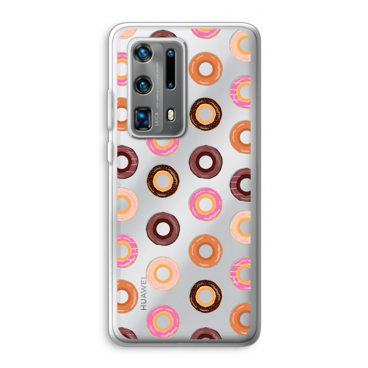 Donuts: Huawei P40 Pro Plus Transparant Hoesje