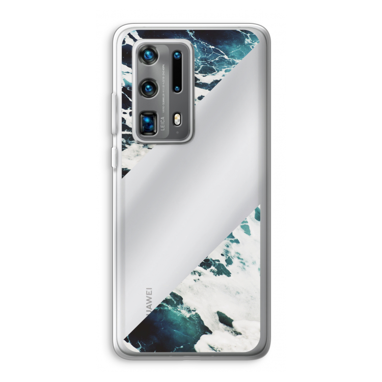 Golven: Huawei P40 Pro Plus Transparant Hoesje