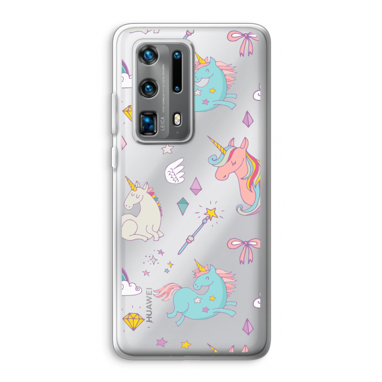 Fantasiewereld: Huawei P40 Pro Plus Transparant Hoesje