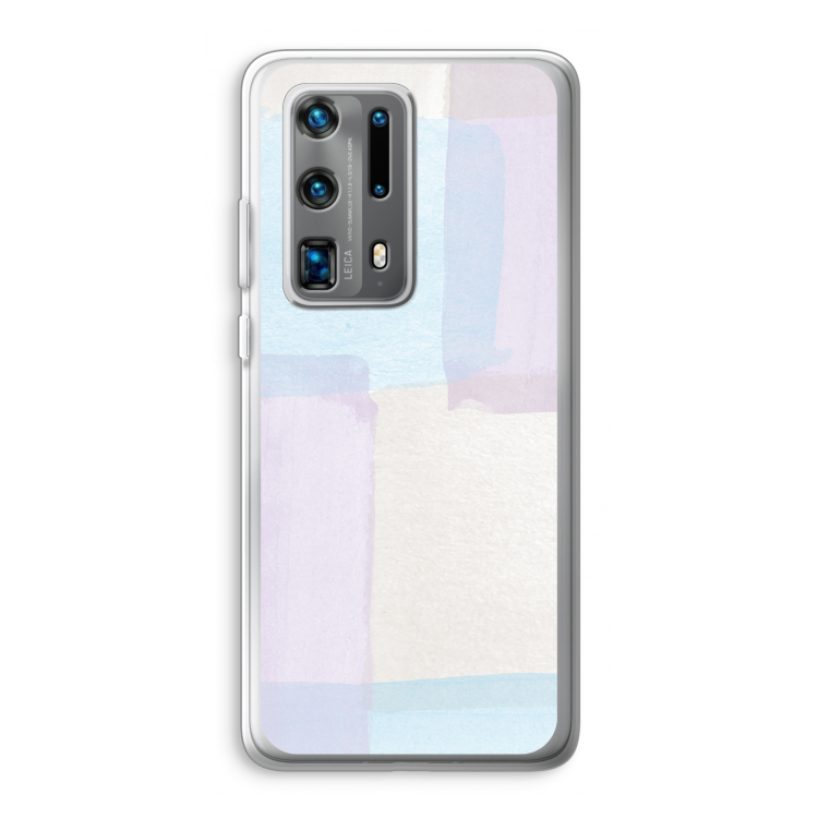 Square pastel: Huawei P40 Pro Plus Transparant Hoesje
