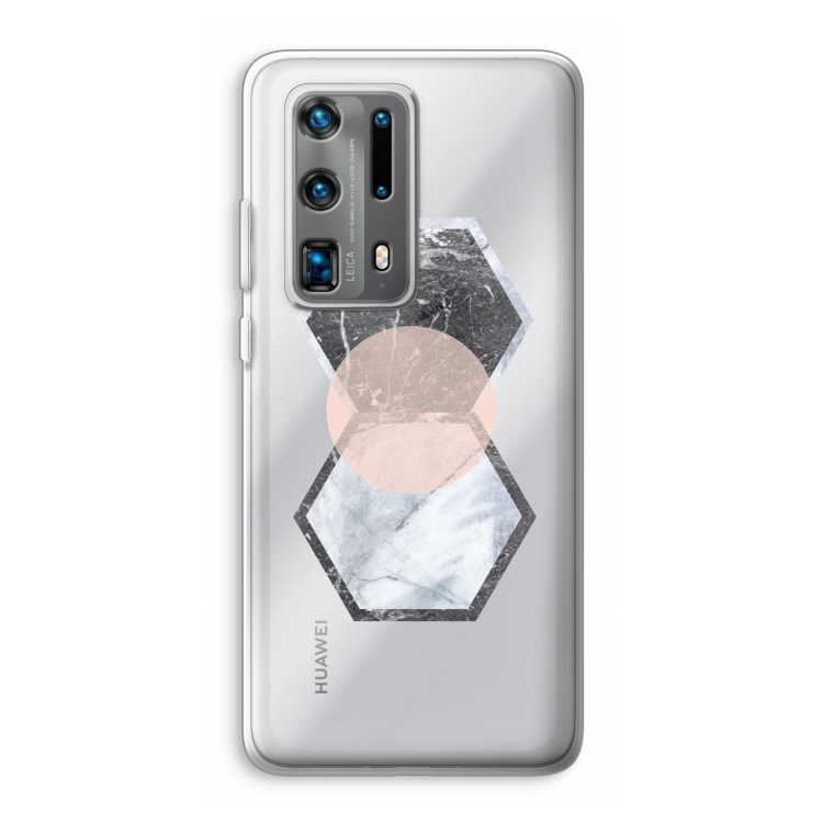 Creatieve toets: Huawei P40 Pro Plus Transparant Hoesje