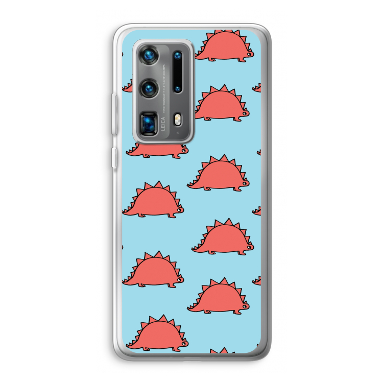 Dinosawrr: Huawei P40 Pro Plus Transparant Hoesje