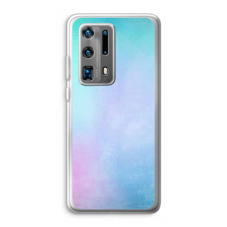 mist pastel: Huawei P40 Pro Plus Transparant Hoesje