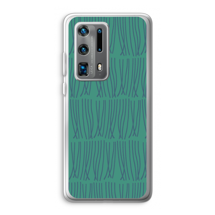 Swirls: Huawei P40 Pro Plus Transparant Hoesje