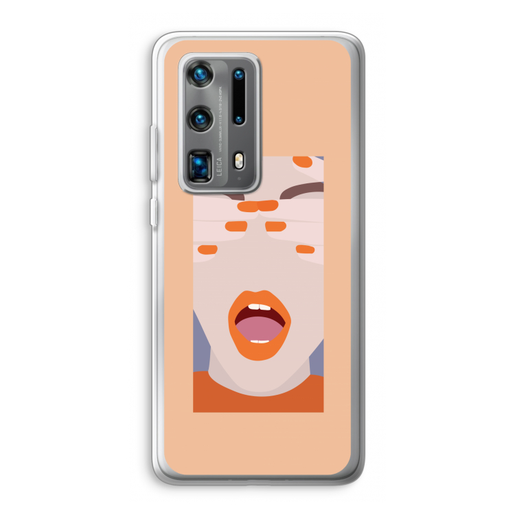 Surprise: Huawei P40 Pro Plus Transparant Hoesje