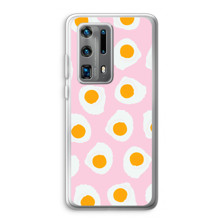 Dancing eggs: Huawei P40 Pro Plus Transparant Hoesje