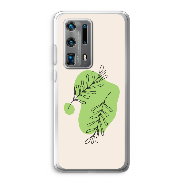 Beleaf in you: Huawei P40 Pro Plus Transparant Hoesje