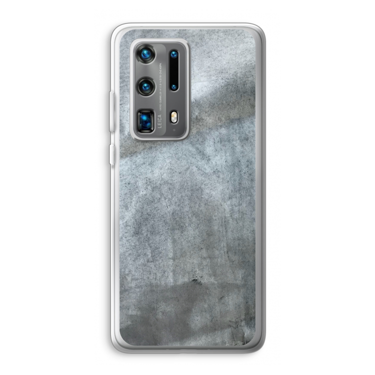 Grey Stone: Huawei P40 Pro Plus Transparant Hoesje