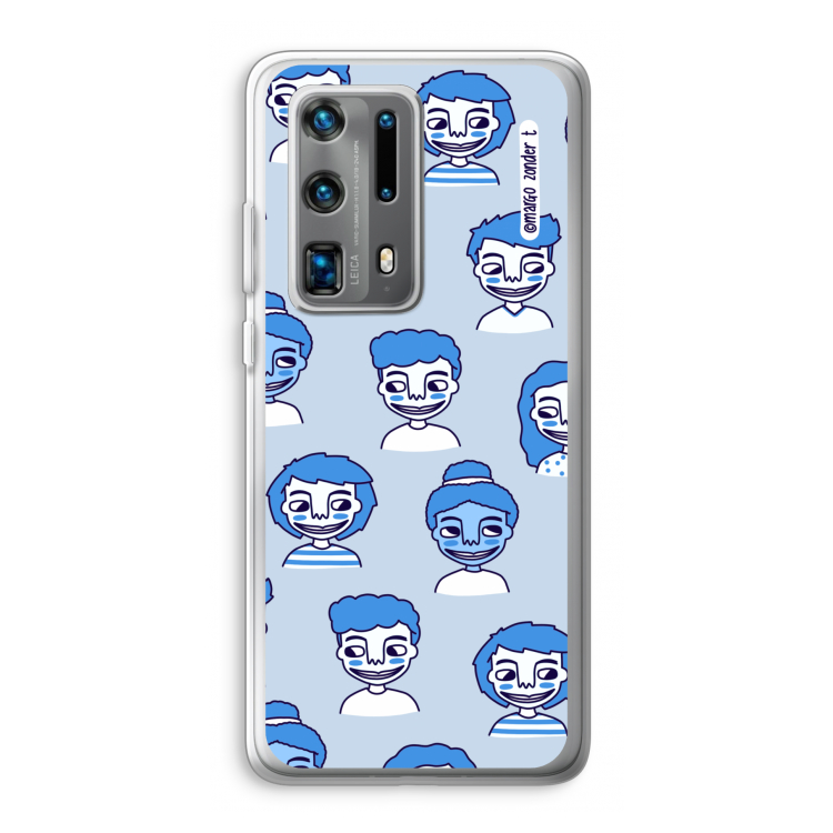 Gezichtjes: Huawei P40 Pro Plus Transparant Hoesje