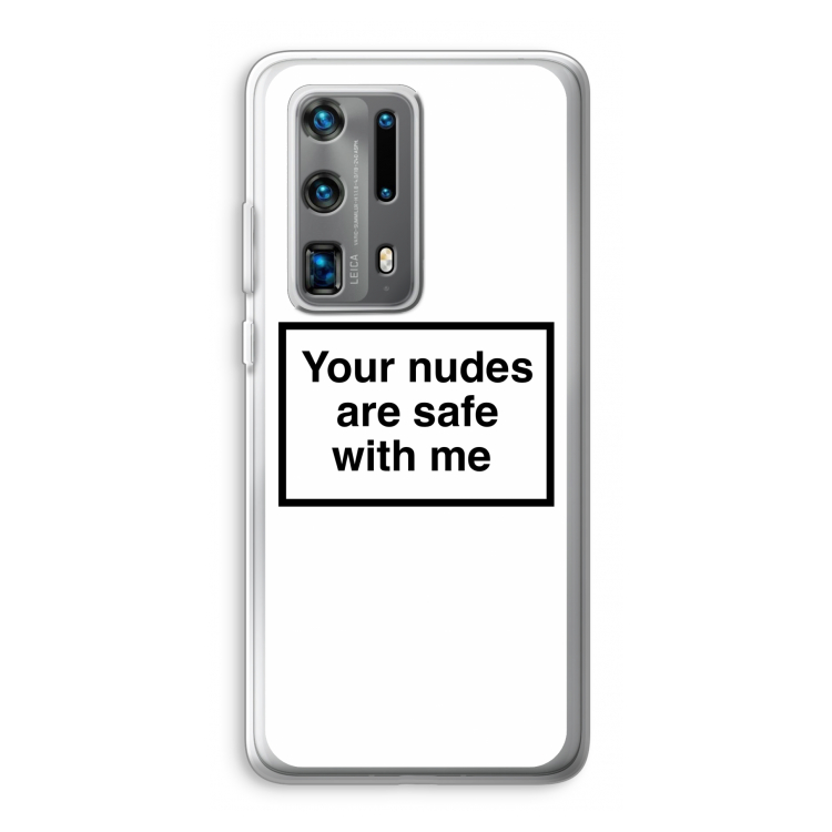 Safe with me: Huawei P40 Pro Plus Transparant Hoesje