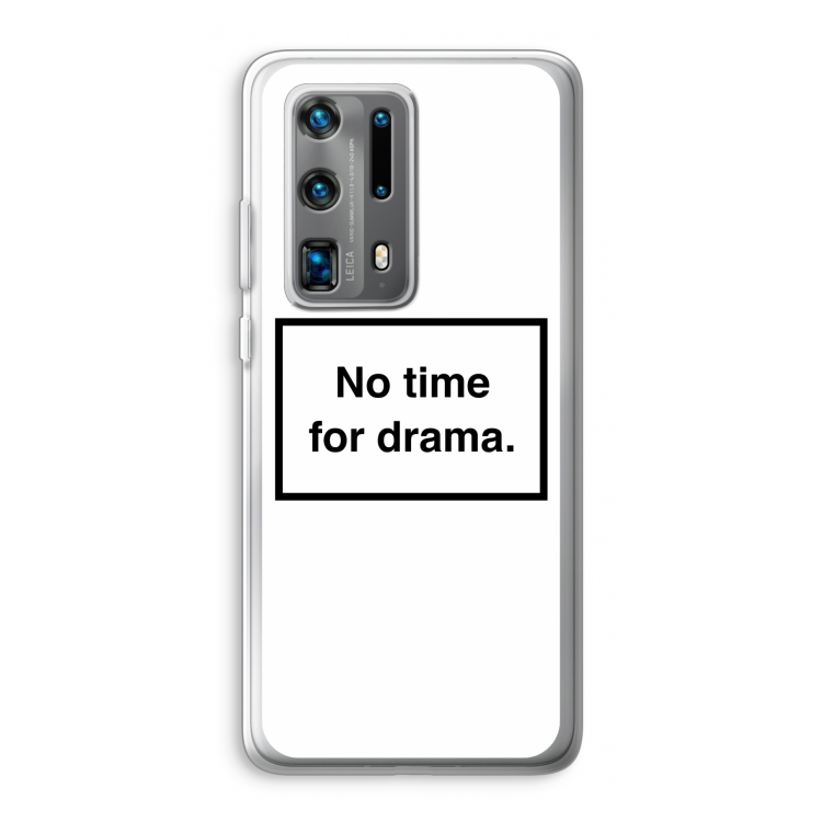 No drama: Huawei P40 Pro Plus Transparant Hoesje