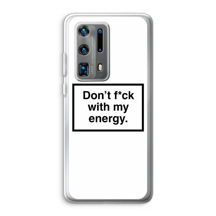 My energy: Huawei P40 Pro Plus Transparant Hoesje