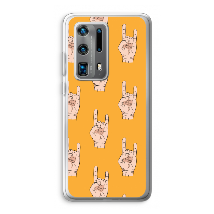 Rock: Huawei P40 Pro Plus Transparant Hoesje