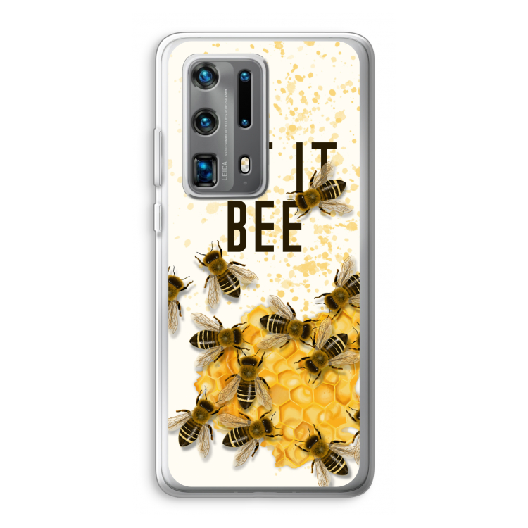 Let it bee: Huawei P40 Pro Plus Transparant Hoesje