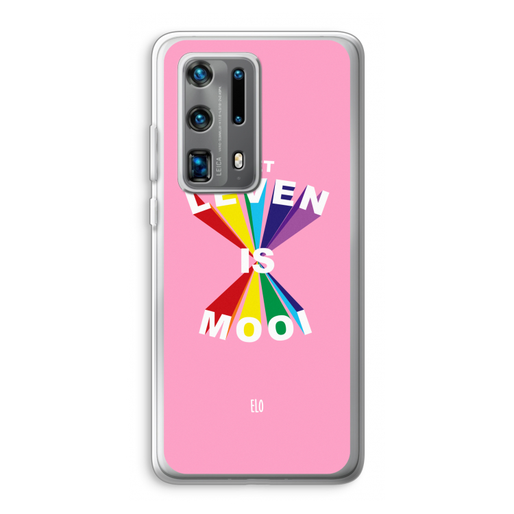 Het Leven Is Mooi: Huawei P40 Pro Plus Transparant Hoesje