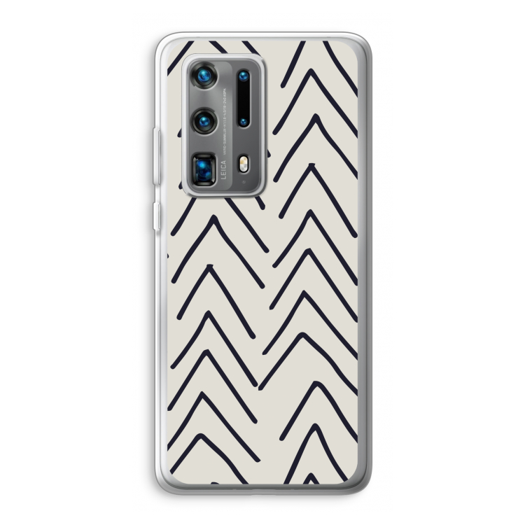 Marrakech Arrows: Huawei P40 Pro Plus Transparant Hoesje