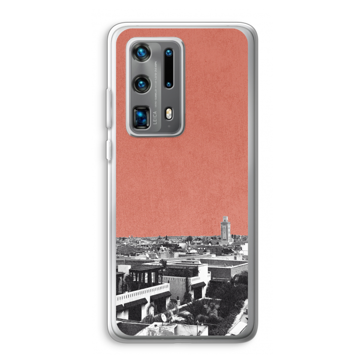 Marrakech Skyline : Huawei P40 Pro Plus Transparant Hoesje