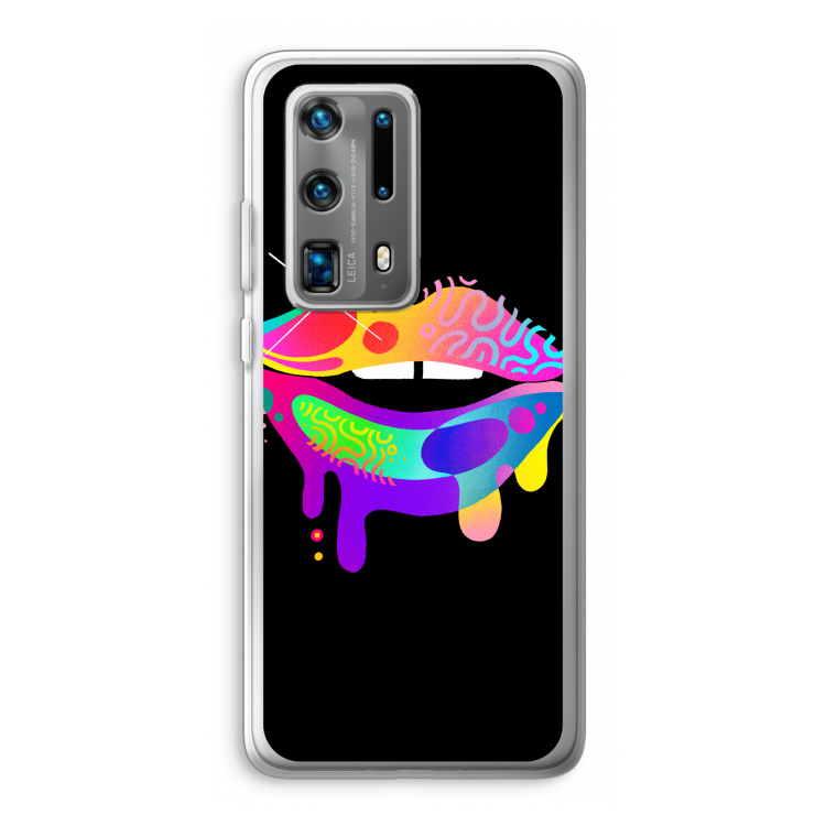 Lip Palette: Huawei P40 Pro Plus Transparant Hoesje